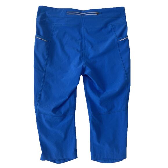 Athleta Atlantis Blue All In Reaction Tight Laser Cut Pocket Legging Womens M - Picture 3 of 4